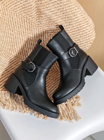 Sixth Sens Stiefeletten in Schwarz