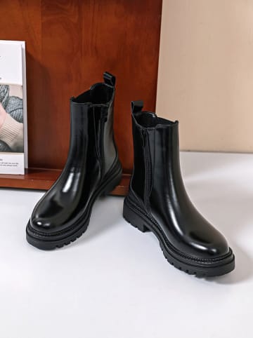 Sixth Sens Boots in Schwarz