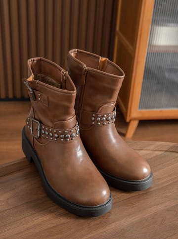 Sixth Sens Enkelboots lichtbruin