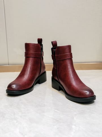 Sixth Sens Ankle-Boots in Rot