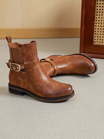 Sixth Sens Boots in Hellbraun