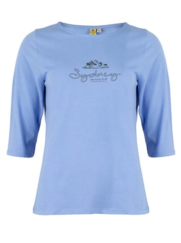 Roadsign Longsleeve in Hellblau