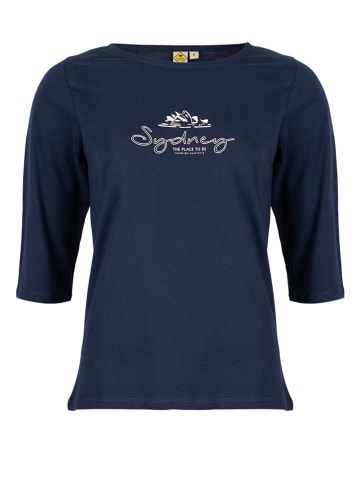 Roadsign Longsleeve in Dunkelblau