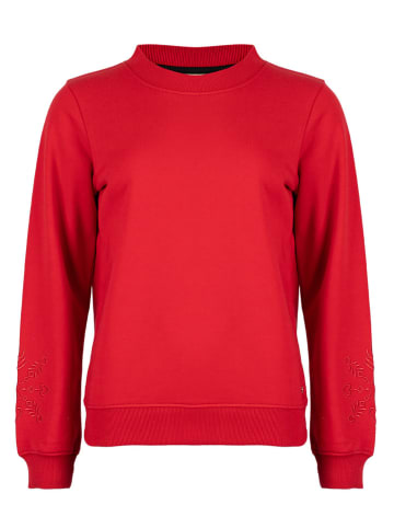 Roadsign Sweatshirt in Rot