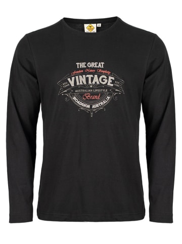 Roadsign Longsleeve in Schwarz