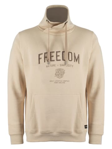 Roadsign Sweatshirt in Beige
