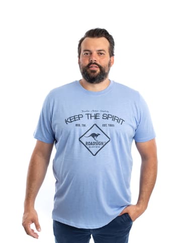Roadsign Shirt in Hellblau