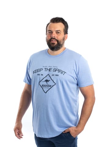 Roadsign Shirt in Hellblau