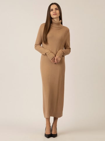 APART Strickkleid in Camel