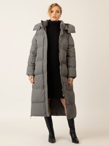APART Płaszcz zimowy w kolorze szarym