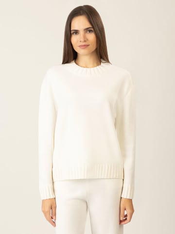 APART Wollpullover in Creme