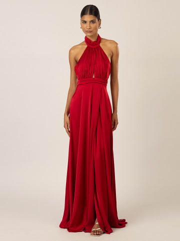APART Satinkleid in Rot