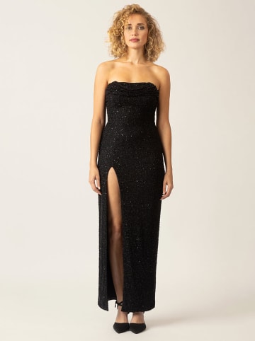 APART Paillettenkleid in Schwarz