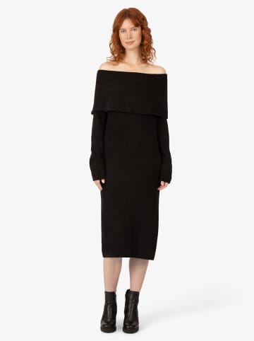 APART Strickkleid in Schwarz