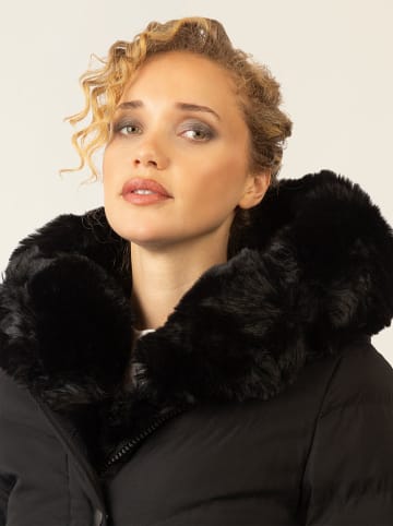 APART Winterjacke in Schwarz