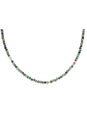 Ania Kruk Vergold. Halskette mit Edelsteinen - (L)35 cm