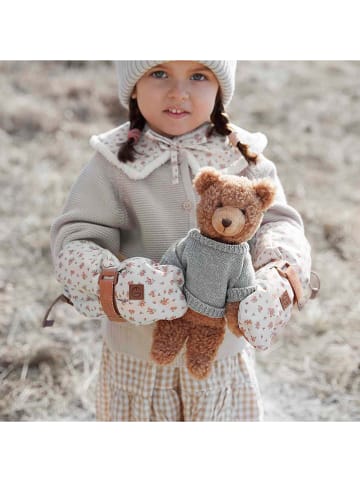 Elodie Details Fäustlinge "Autumn Rose" in Weiß/ Hellbraun