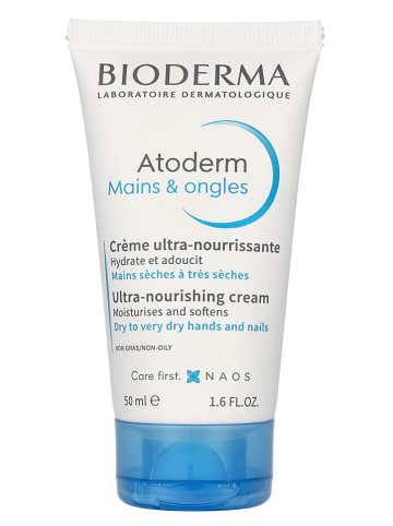 BIODERMA Krem do rąk "Atoderm Mains & Ongles Ultra Repair" - 50 ml