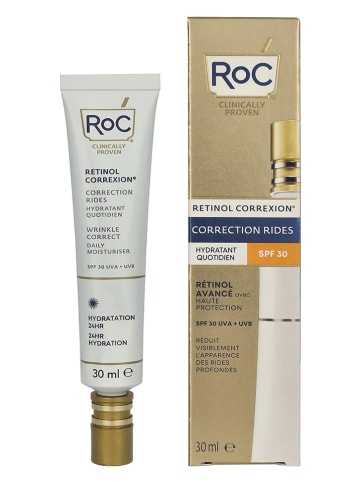 RoC Przeciwzmarszkowy krem przeciwsłoneczny "Retinol Correxion" - SPF 30 - 30 ml