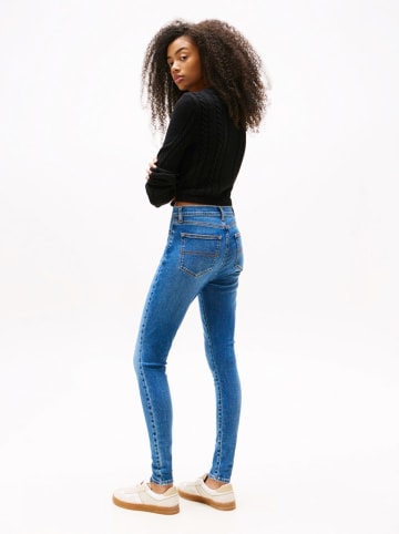 TOMMY JEANS Dżinsy - Skinny fit - w kolorze niebieskim