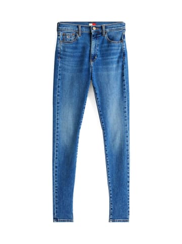 TOMMY JEANS Dżinsy - Skinny fit - w kolorze niebieskim
