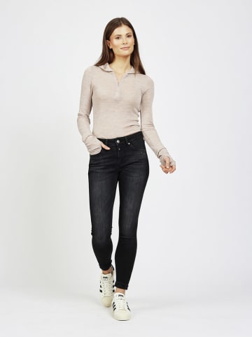 Gang Dżinsy - Skinny fit - w kolorze czarnym