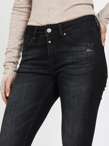 Gang Dżinsy - Skinny fit - w kolorze czarnym