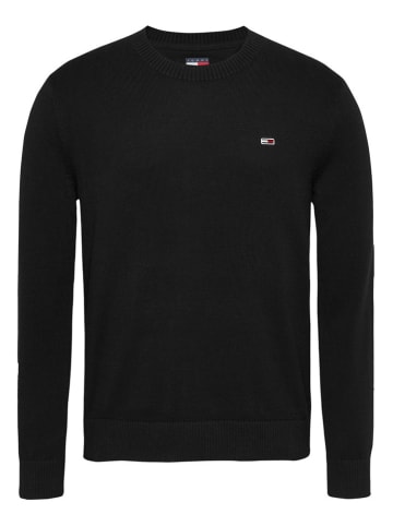 TOMMY JEANS Pullover in Schwarz