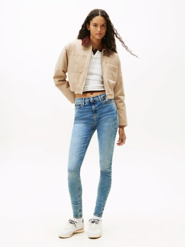 TOMMY JEANS Dżinsy - Skinny fit - w kolorze niebieskim