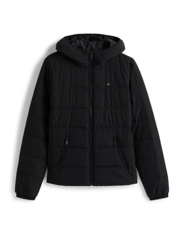 TOMMY JEANS Steppjacke in Schwarz