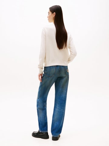 TOMMY JEANS Sweter w kolorze kremowym