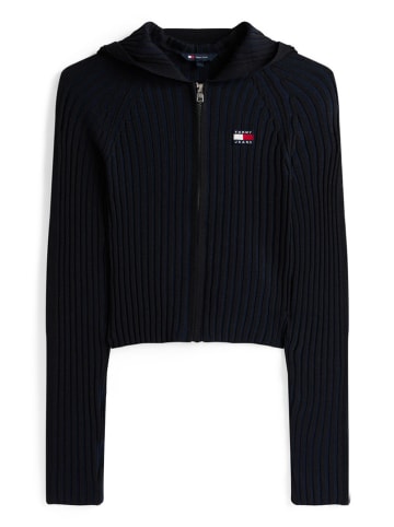 TOMMY JEANS Kardigan w kolorze czarnym