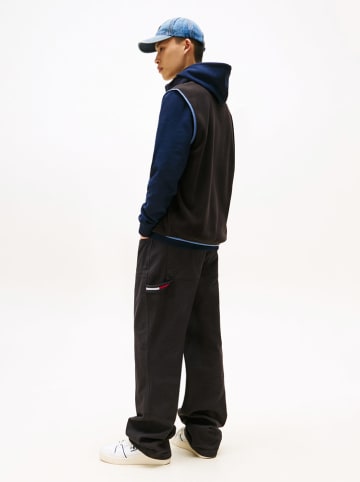 TOMMY JEANS Weste in Schwarz