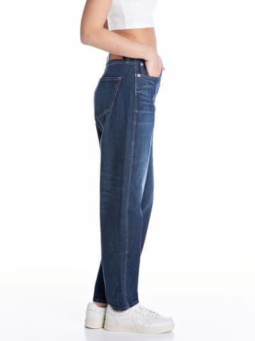 Replay Dżinsy - Tapered fit - w kolorze granatowym