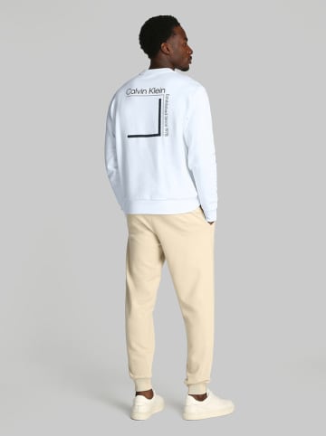Calvin Klein Sweasthirt in Weiß