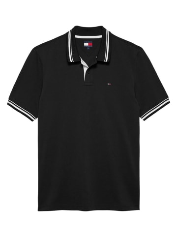 TOMMY JEANS Koszulka polo w kolorze czarnym
