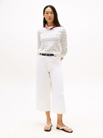 Tommy Hilfiger Sweter w kolorze kremowo-czarnym