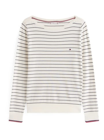 Tommy Hilfiger Sweter w kolorze kremowo-czarnym