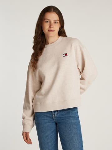 TOMMY JEANS Bluza w kolorze beżowym