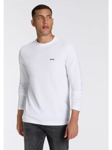 Hugo Boss Longsleeve in Weiß