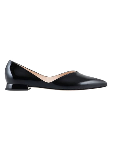 Högl Leder-Ballerinas "Basic" in Schwarz