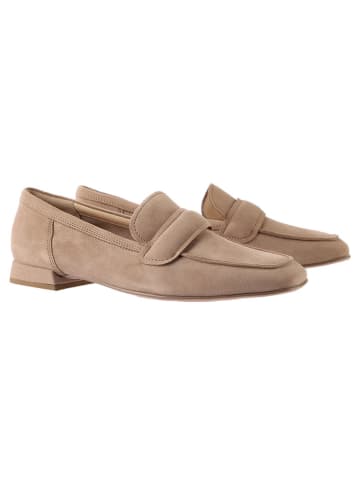 Högl Leder-Slipper "Perry" in Beige