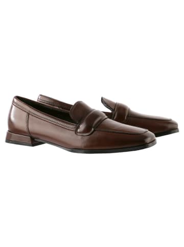Högl Leder-Slipper "Perry" in Braun