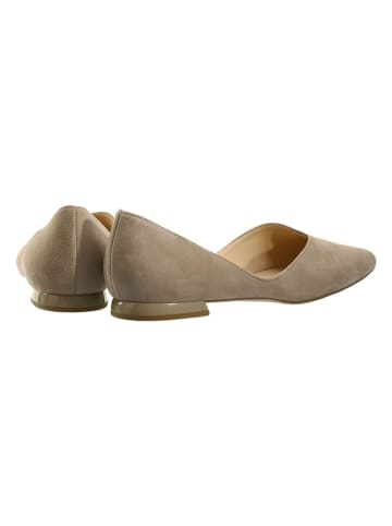 Högl Leder-Ballerinas "Basic" in Beige