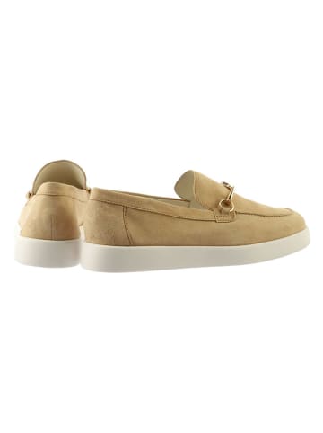 Högl Leren mocassins "Allen" lichtbruin