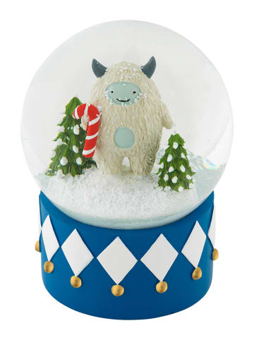 FABELAB Schneekugel "Yeti" in Blau - ab 3 Jahren
