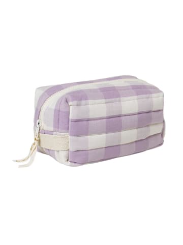 FABELAB Kosmetiktasche in Lila - (B)20 x (H)12 x (T)10 cm