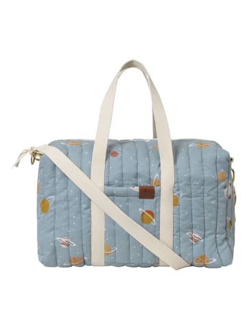 FABELAB Turntasche "Planetary" in Hellblau - (B)40 x (H)22 x (T)20 cm
