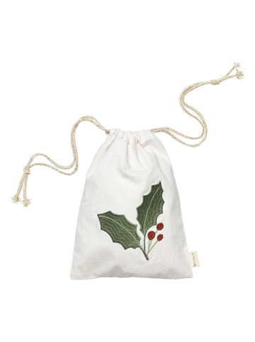 FABELAB Geschenkbeutel "Holly" in Creme - (B)23 x (H)34 cm