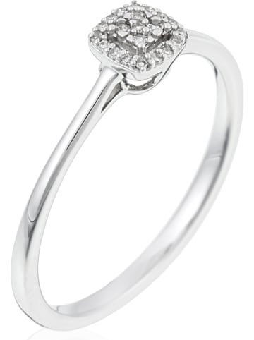 LE DIAMANTAIRE Weißgold-Ring "Marry Me" mit Diamanten